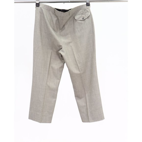 Vintage 70s Hickey Freeman 44R 38x27 Gray Wool Two Button Full Suit R181 - Picture 15 of 15